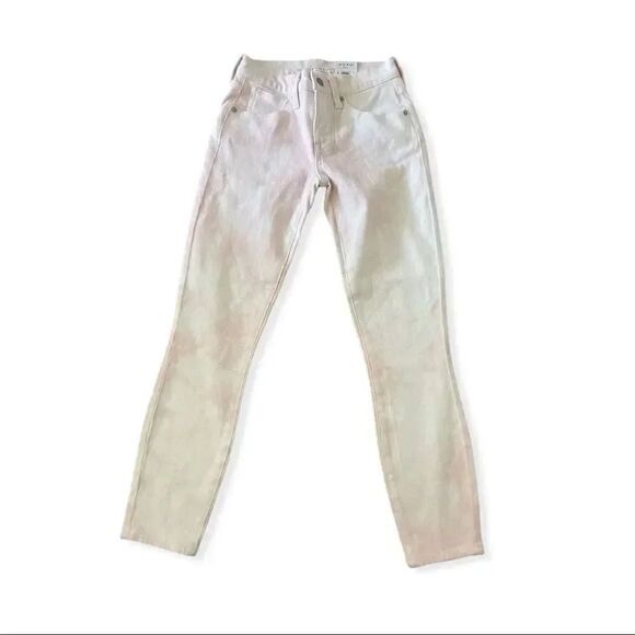 Lucky Brand AVA Crop Ankle Tie Dye Jeans Size 00/ 24 - Picture 5 of 8